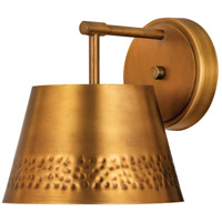 Z-Lite 6013-1S-RB Maddox 1 Light 8 inch Rubbed Brass Wall Sconce Wall Light thumb