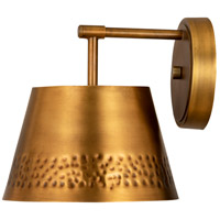 Z-Lite 6013-1S-RB Maddox 1 Light 8 inch Rubbed Brass Wall Sconce Wall Light 6013-1S-RB_AT_5.jpg thumb