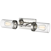 Z-Lite 617-2S-PN Calliope 2 Light 21 inch Polished Nickel Wall Sconce Wall Light 617-2S-PN_AT_5.jpg thumb