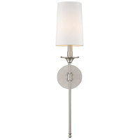 Z-Lite 807-1S-BN Emily 1 Light 6 inch Brushed Nickel Wall Sconce Wall Light alternative photo thumbnail