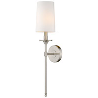 Z-Lite 807-1S-BN Emily 1 Light 6 inch Brushed Nickel Wall Sconce Wall Light alternative photo thumbnail