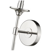 Z-Lite 807-1S-PN Emily 1 Light 6 inch Polished Nickel Wall Sconce Wall Light 807-1S-PN_AT_6.jpg thumb