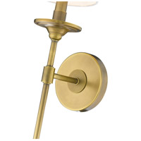 Z-Lite 807-1S-RB-WH Emily 1 Light 6 inch Rubbed Brass Wall Sconce Wall Light 807-1S-RB-WH_AT_6.jpg thumb