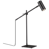 Z-Lite 814TL-MB Calumet 22 inch 35.00 watt Matte Black Table Lamp Portable Light thumb