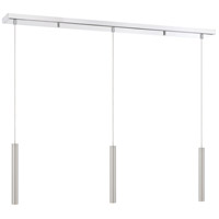 Z-Lite 917MP12-BN-LED-3LCH Forest LED 46 inch Chrome Island Ceiling Light in Brushed Nickel Steel, 3, 17 917MP12-BN-LED-3LCH_AT_5.jpg thumb