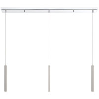 Z-Lite 917MP12-BN-LED-3LCH Forest LED 46 inch Chrome Island Ceiling Light in Brushed Nickel Steel, 3, 17 917MP12-BN-LED-3LCH_AT_6.jpg thumb