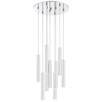 Z-Lite 917MP12-CH-LED-9RCH Forest LED 16 inch Chrome Chandelier Ceiling Light 917MP12-CH-LED-9RCH_AT_4.jpg thumb