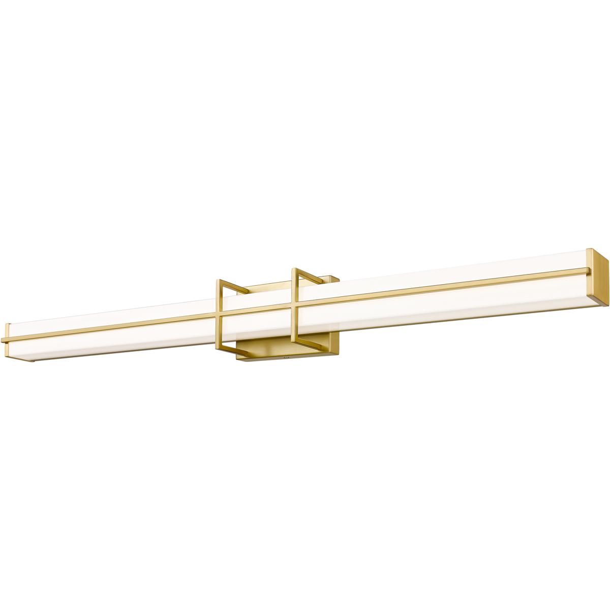 Z-Lite 1011-40W-MGLD-LED Harrison LED 40 inch Modern Gold Vanity Wall Light