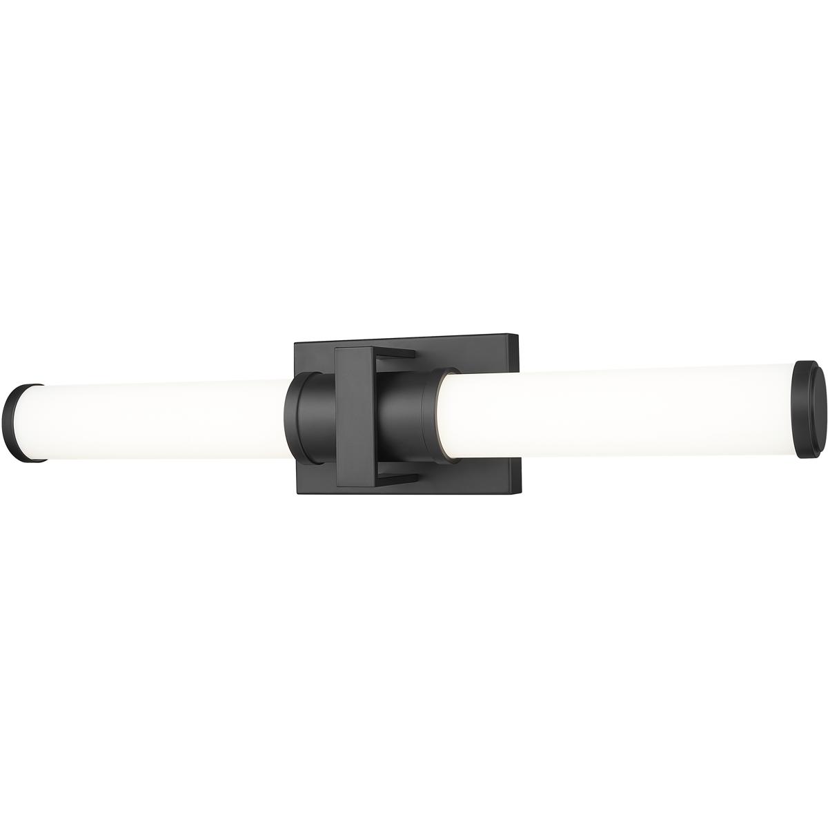 Z-Lite 1019-25W-MB-LED Idris LED 25.5 inch Matte Black Bathroom Vanity Wall Light