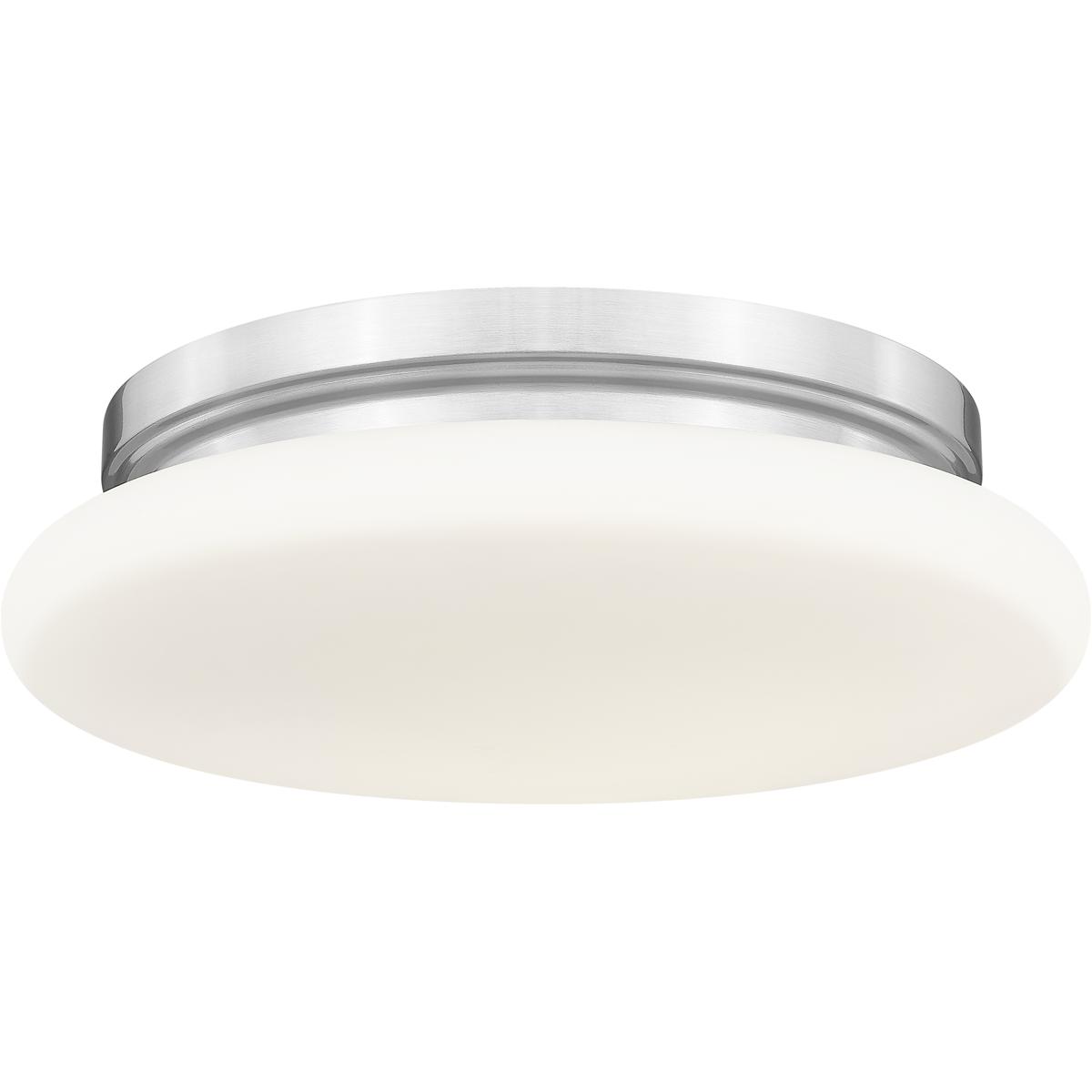 Z-Lite 1025F12-BN-LED Soleil 1 Light 12 inch Brushed Nickel Flush Mount Ceiling Light