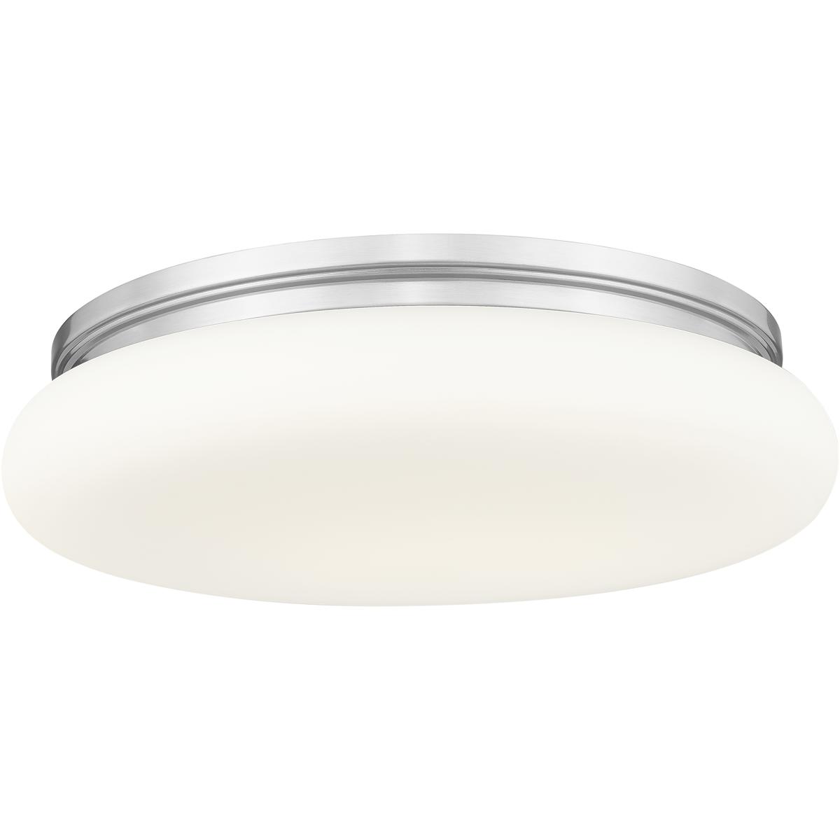 Z-Lite 1025F20-BN-LED Soleil 1 Light 20 inch Brushed Nickel Flush Mount Ceiling Light