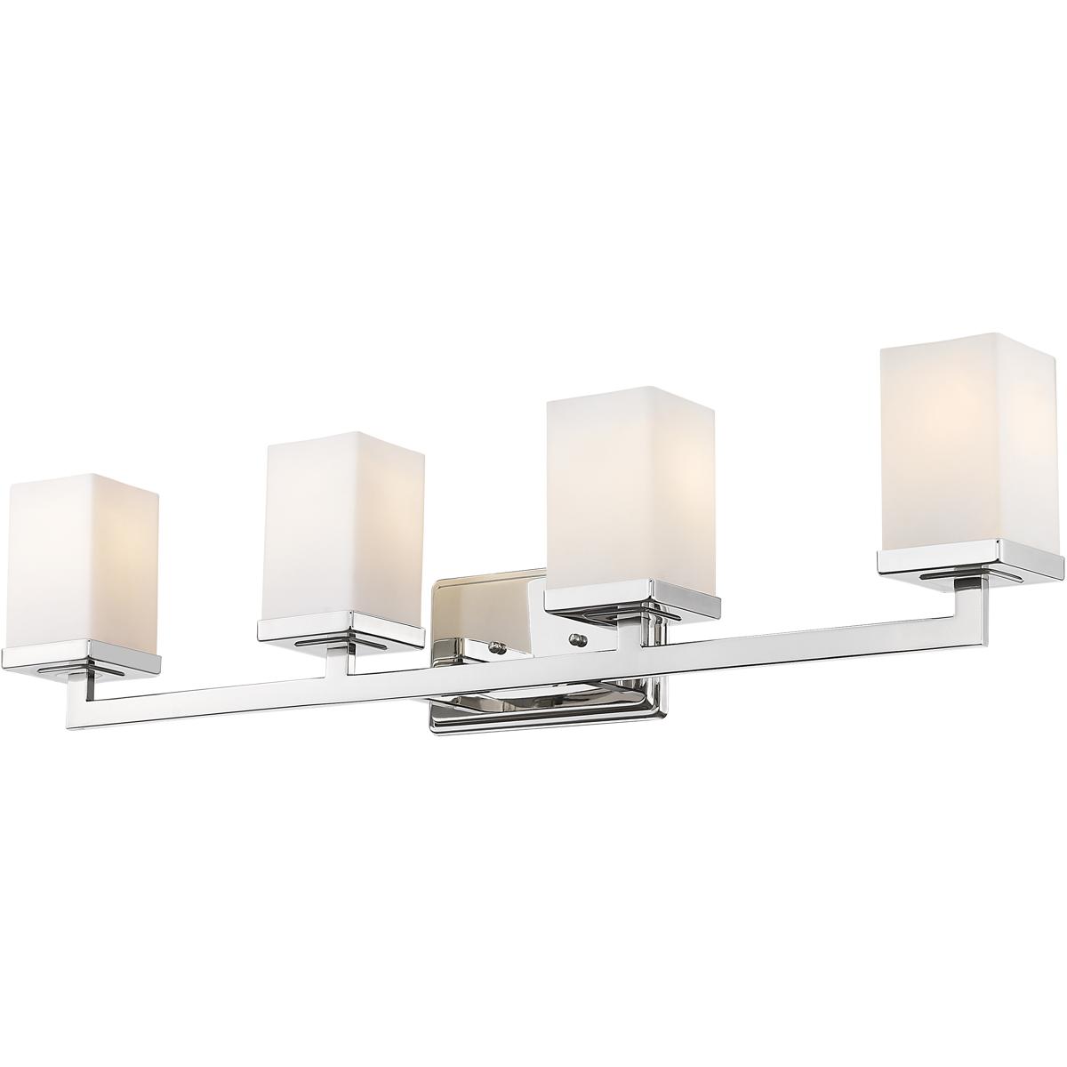 Z-Lite 1901-4V Tidal 4 Light 33.25 inch Chrome Vanity Wall Light