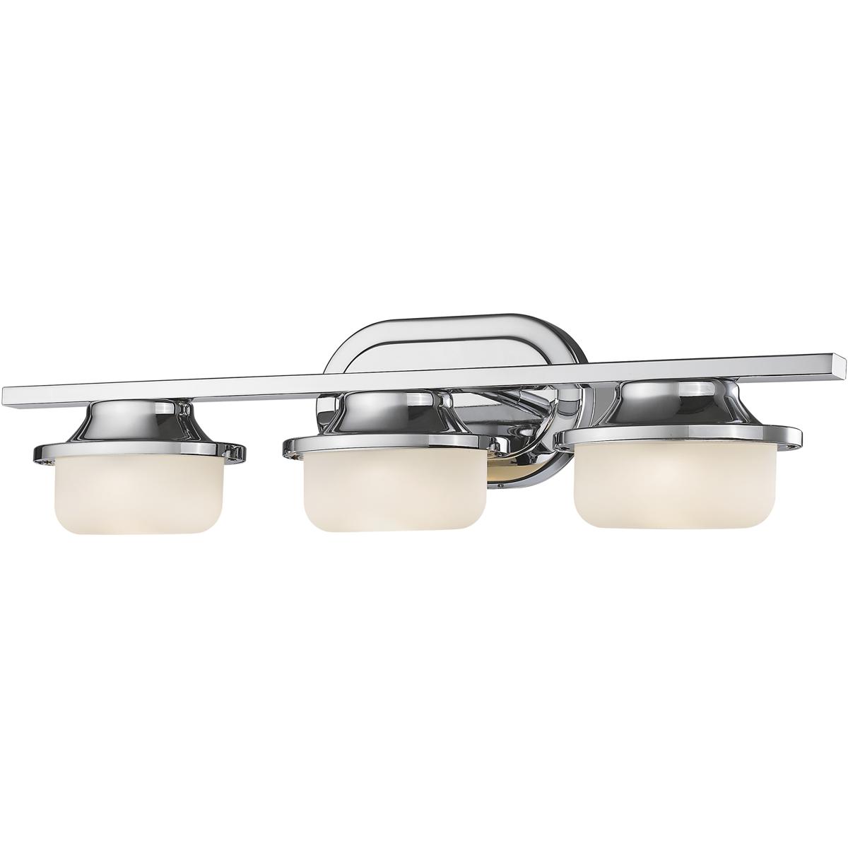Z-Lite 1917-3V-CH-LED Optum LED 23.4 inch Chrome Vanity Wall Light