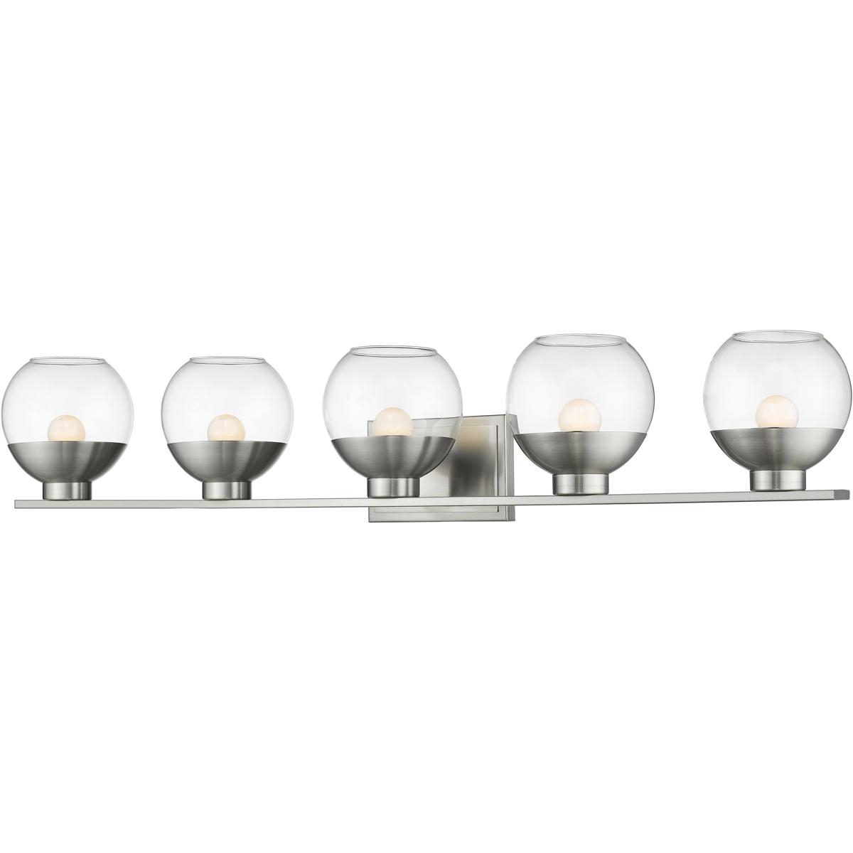 Z-Lite 1924-5V-BN-LED Osono LED 41.1 inch Brushed Nickel Vanity Wall Light