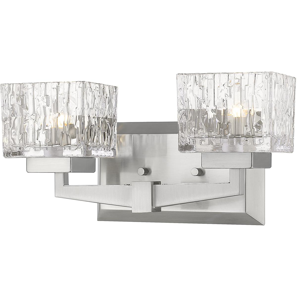 Z-Lite 1927-2V-BN-LED Rubicon LED 13.5 inch Brushed Nickel Vanity Wall Light
