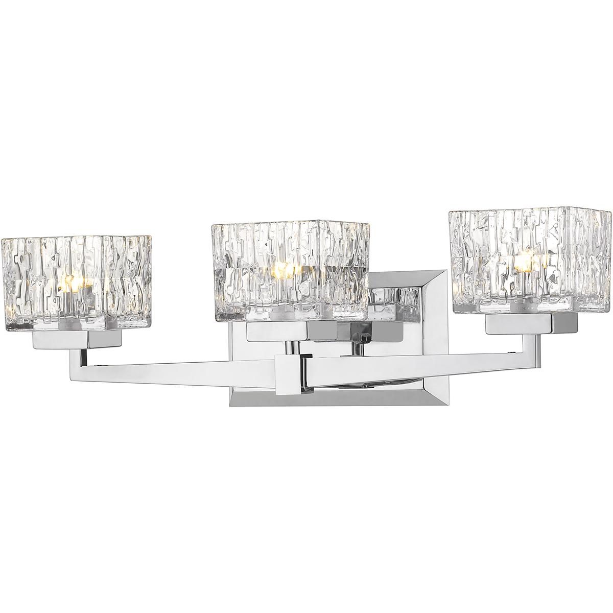 Z-Lite 1927-3V-CH-LED Rubicon LED 22 inch Chrome Vanity Wall Light