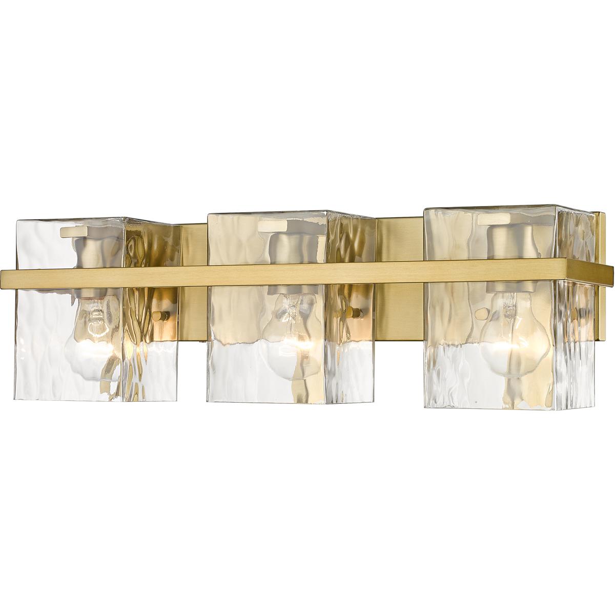 Z-Lite 1938-3V-MGLD Bennington 3 Light 22.25 inch Modern Gold Vanity Wall Light
