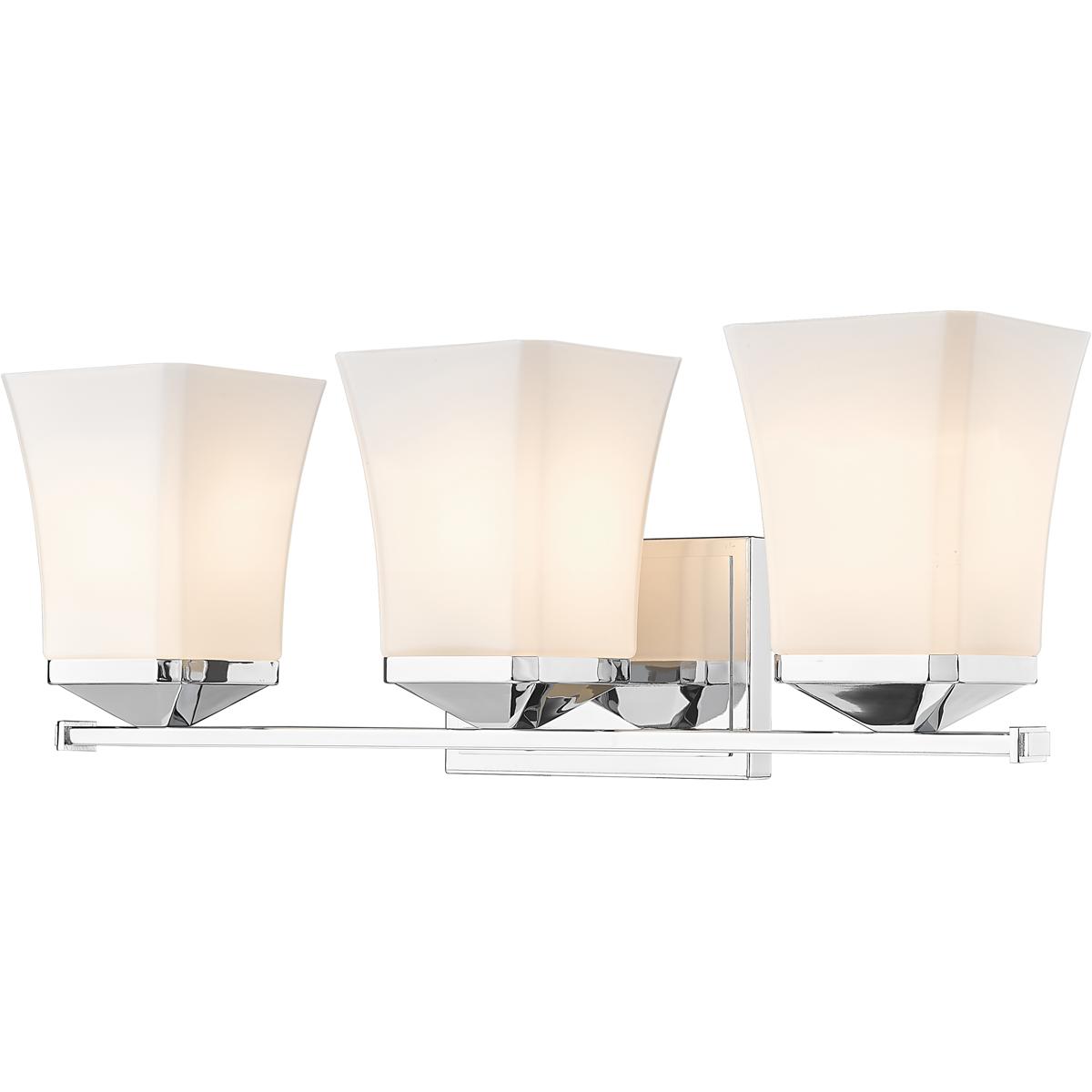 Z-Lite 1939-3V-CH Darcy 3 Light 22 inch Chrome Vanity Wall Light