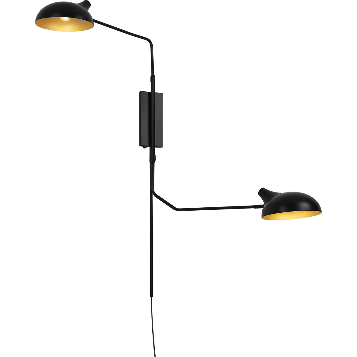 Z-Lite 1942-2S-MB Bellamy 2 Light 62.75 inch Matte Black Wall Sconce Wall Light