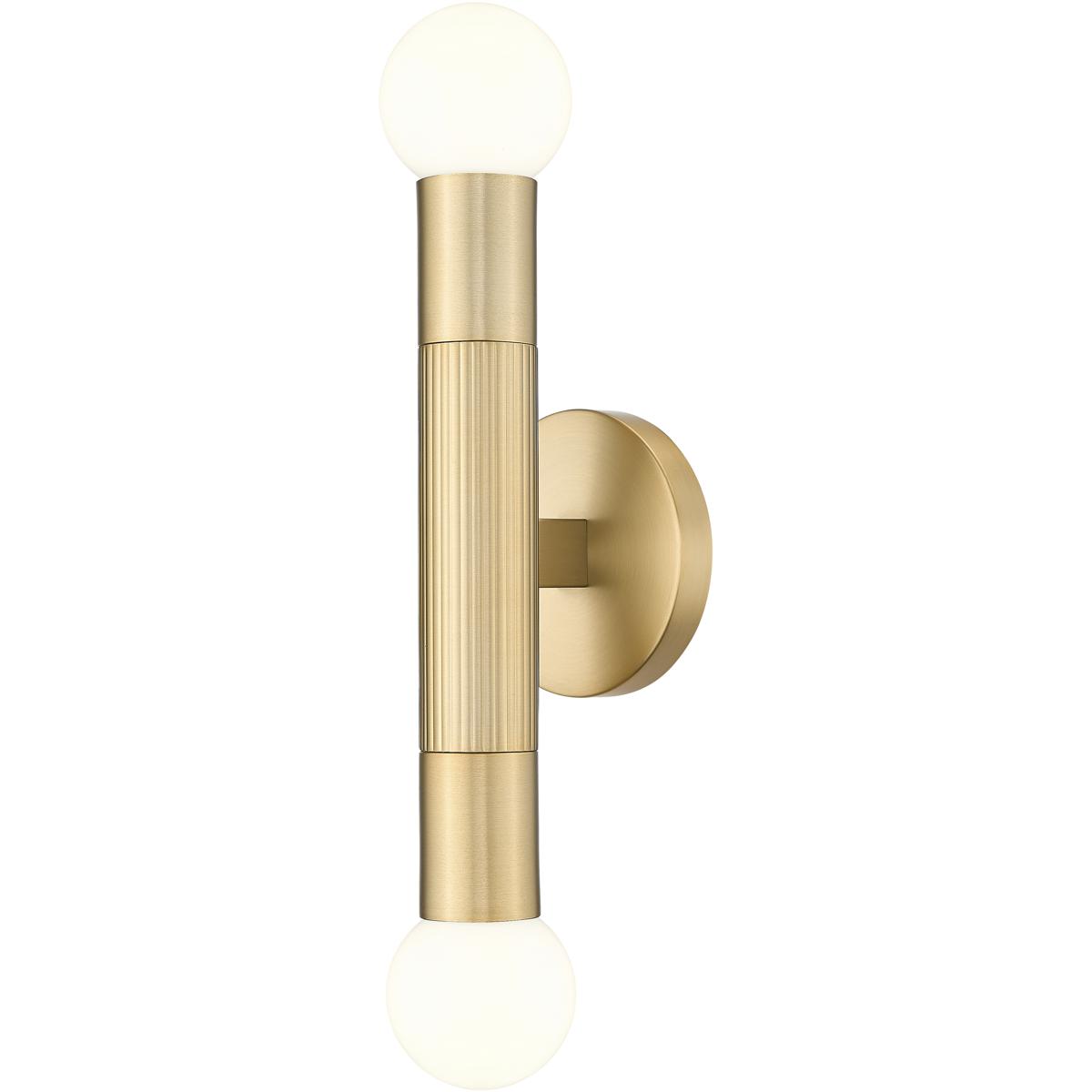 Z-Lite 1956-2S-MGLD Stari Wall Sconce Wall Light in Modern Gold
