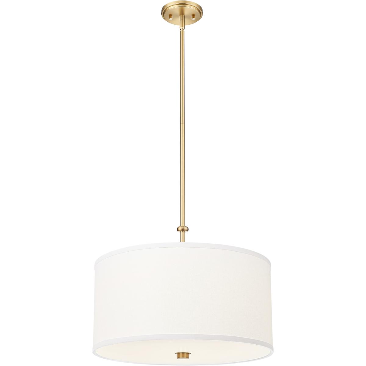 Z-Lite 1962P18-MGLD-LED Linden LED 18 inch Modern Gold Pendant Ceiling Light