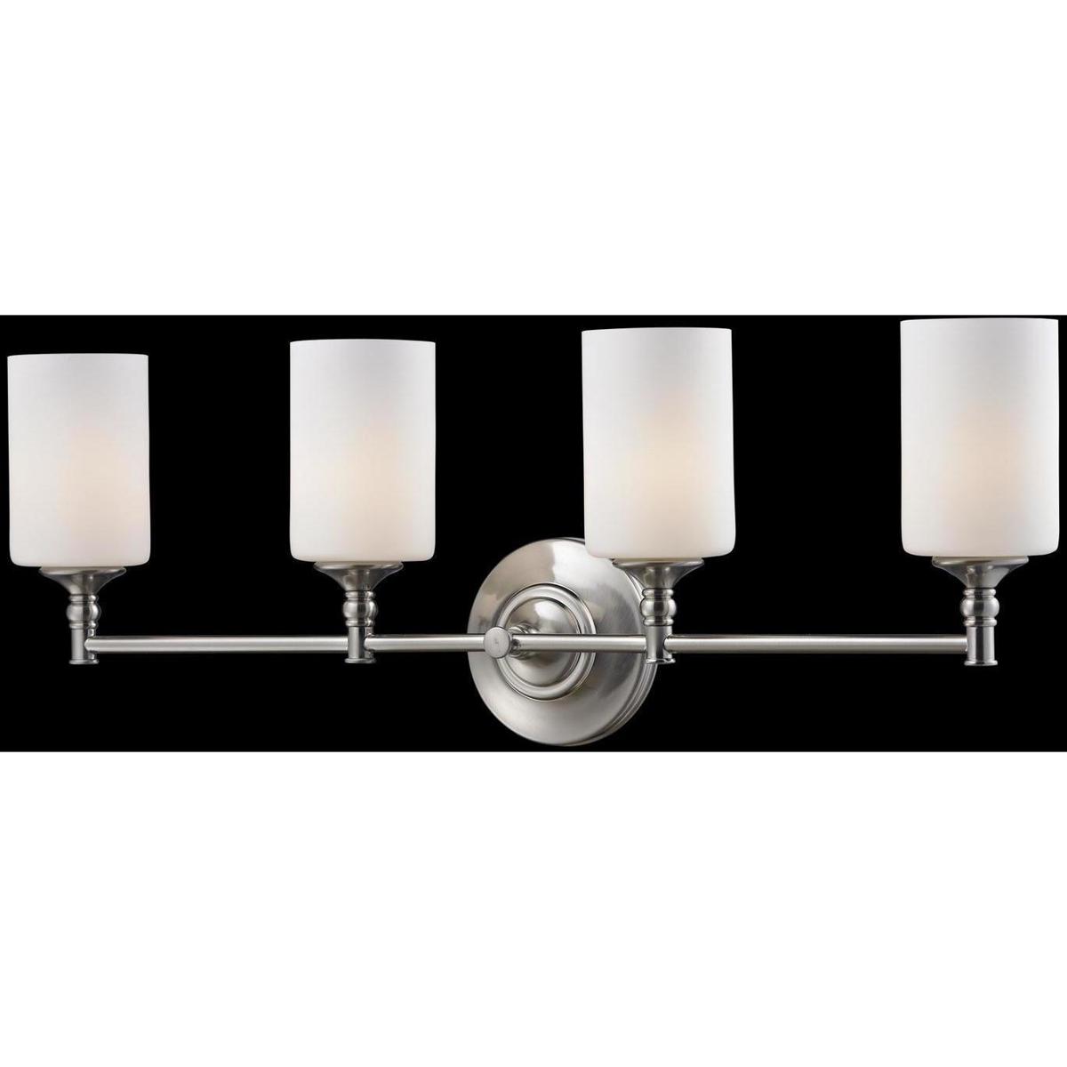 Z-Lite 2102-4V Cannondale 4 Light 31 inch Brushed Nickel Vanity Wall Light