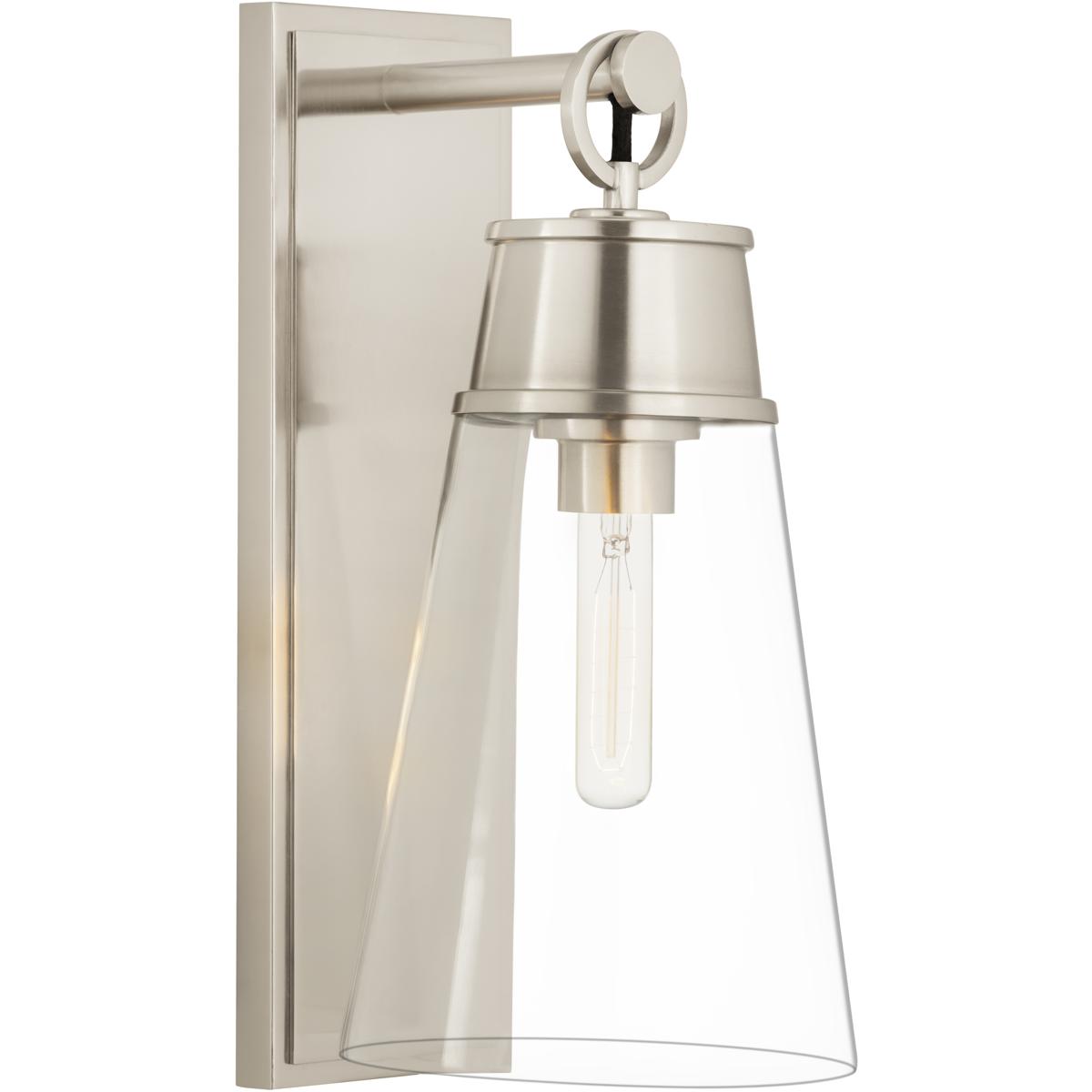 Z-Lite 2300-1SL-BN Wentworth 1 Light 7.5 inch Brushed Nickel Wall Sconce Wall Light