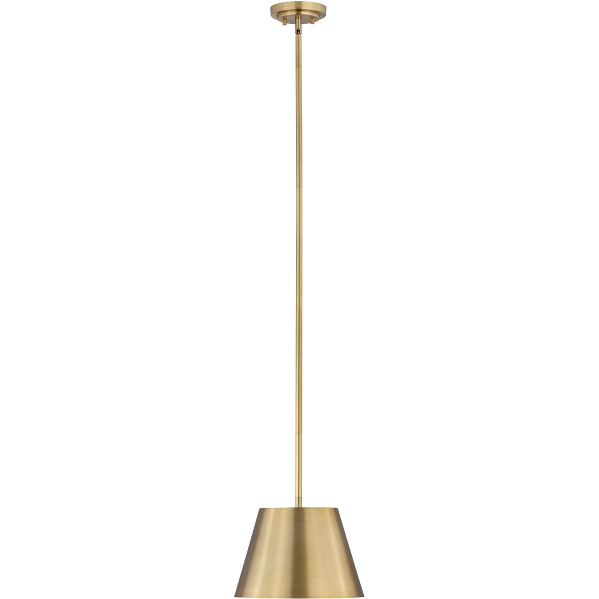 Z-Lite 2307-12RB Lilly 1 Light 12 inch Rubbed Brass Pendant Ceiling Light