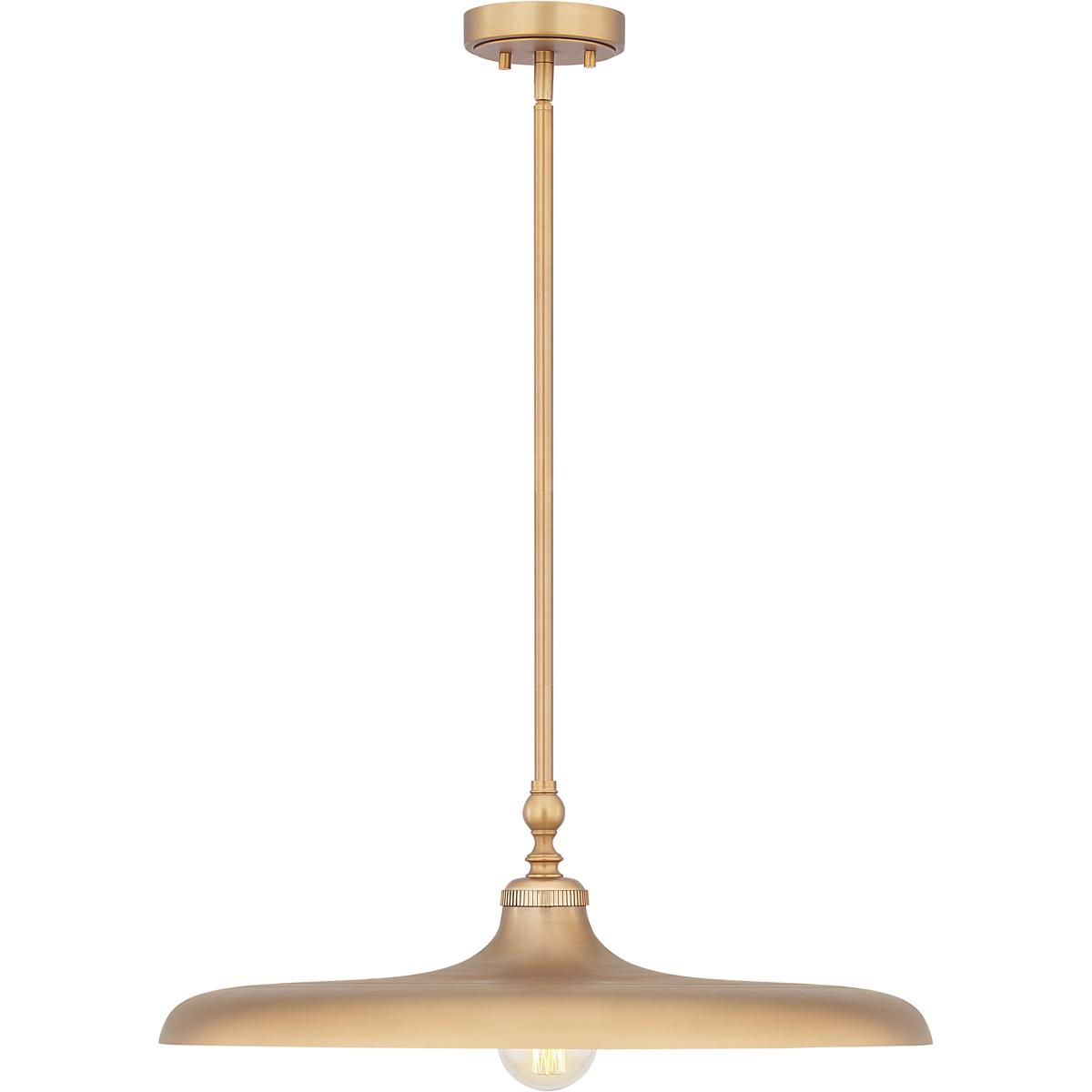 Z-Lite 2308P24-RB Camden 1 Light 24 inch Rubbed Brass Pendant Ceiling Light