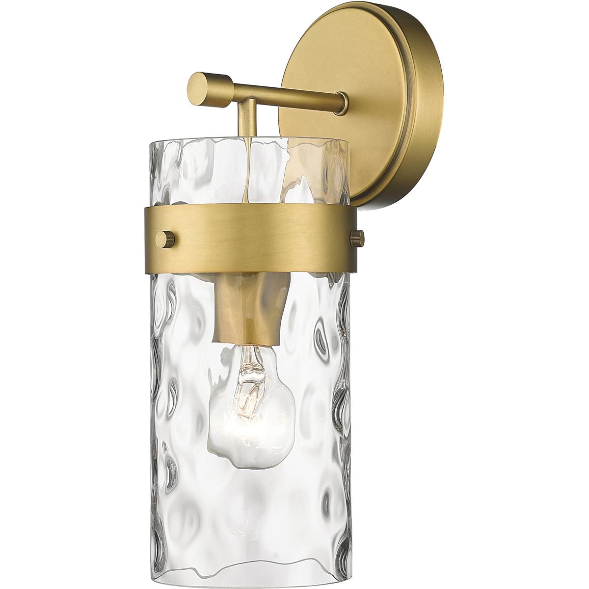 Z-Lite 3035-1SS-RB Fontaine 1 Light 5.5 inch Rubbed Brass Wall Sconce Wall Light in Rubbed Bronze