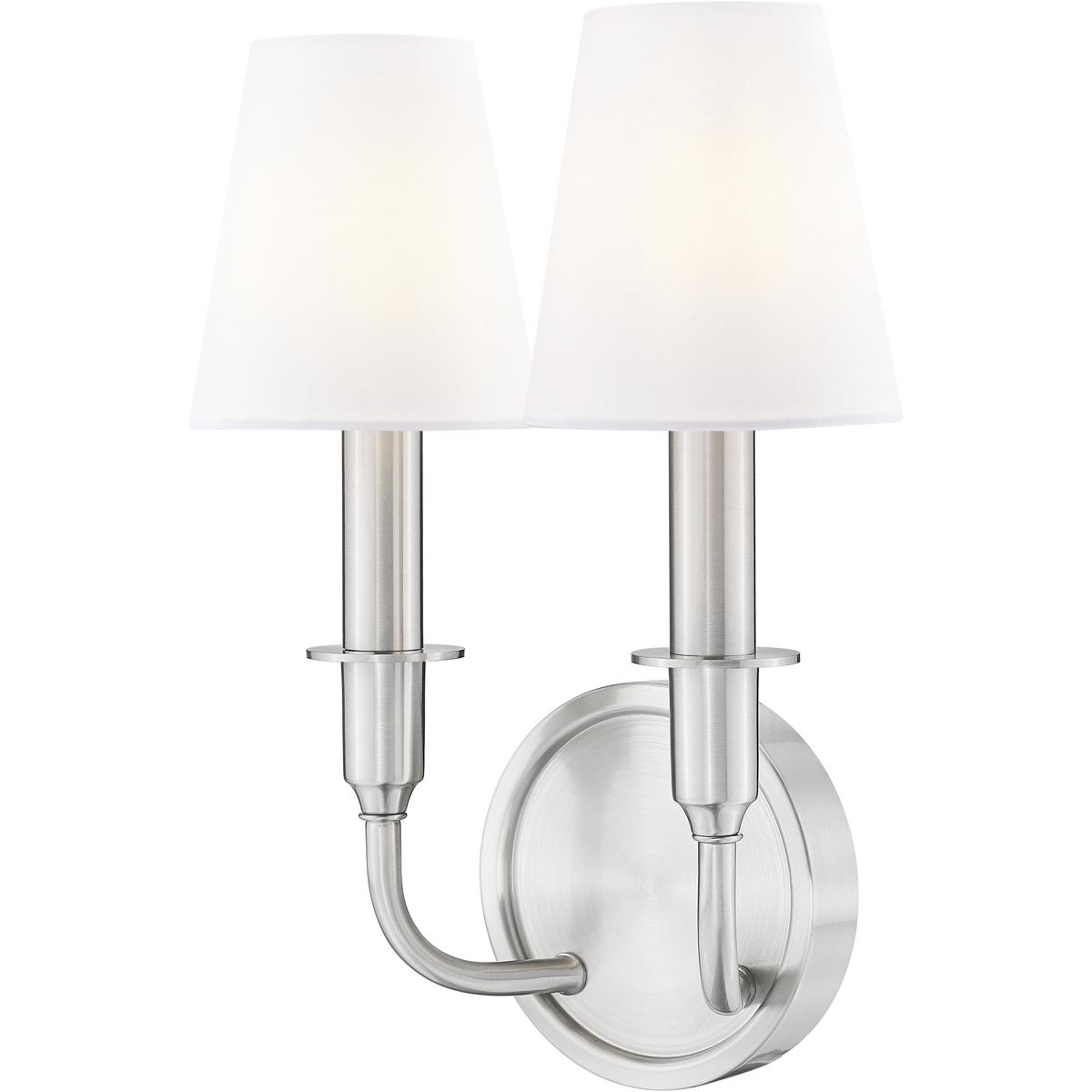 Z-Lite 3049-2S-BN Tova 2 Light 9.25 inch Brushed Nickel Wall Sconce Wall Light