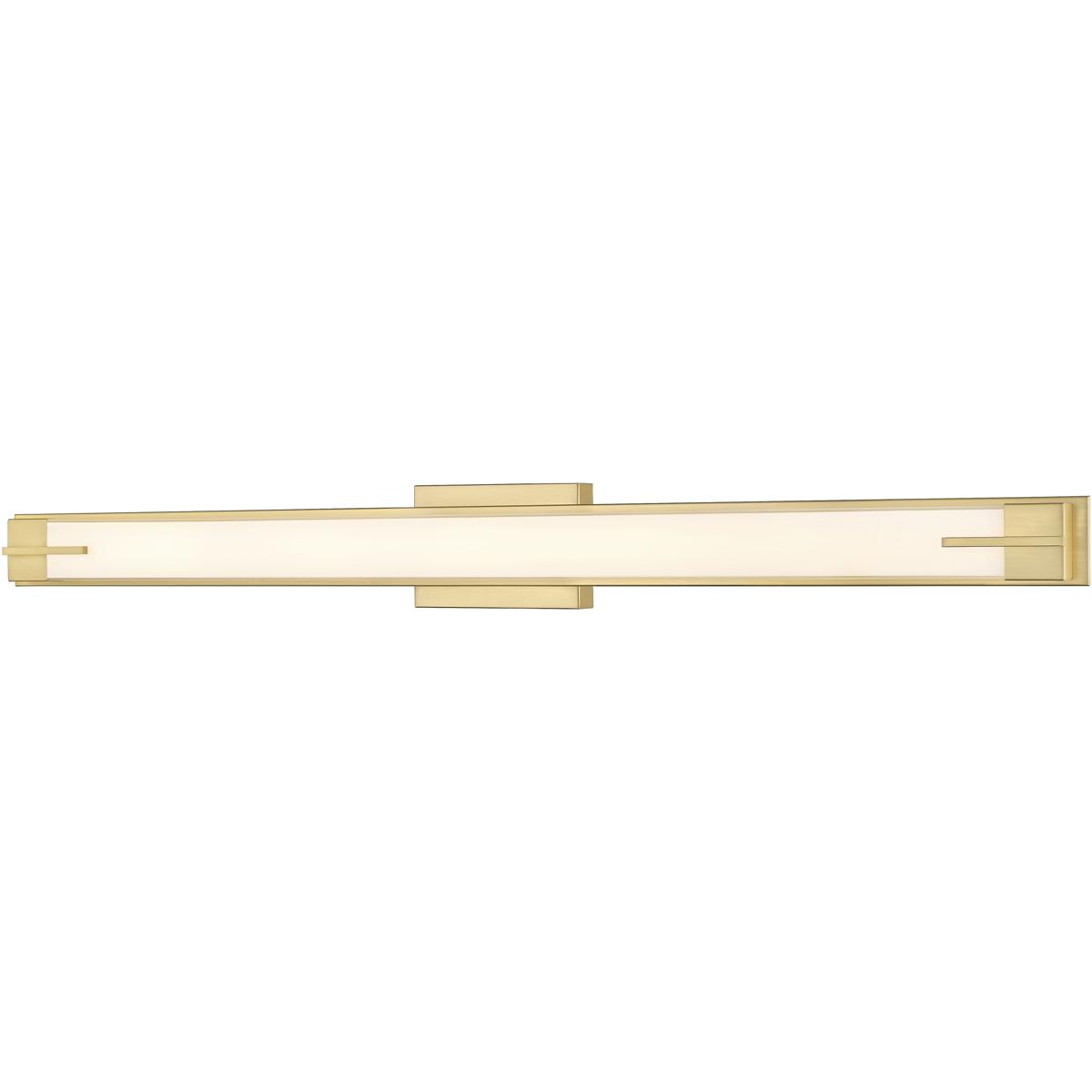 Z-Lite 4100-43W-MGLD-LED Chase LED 43 inch Modern Gold Bath Vanity Light Wall Light