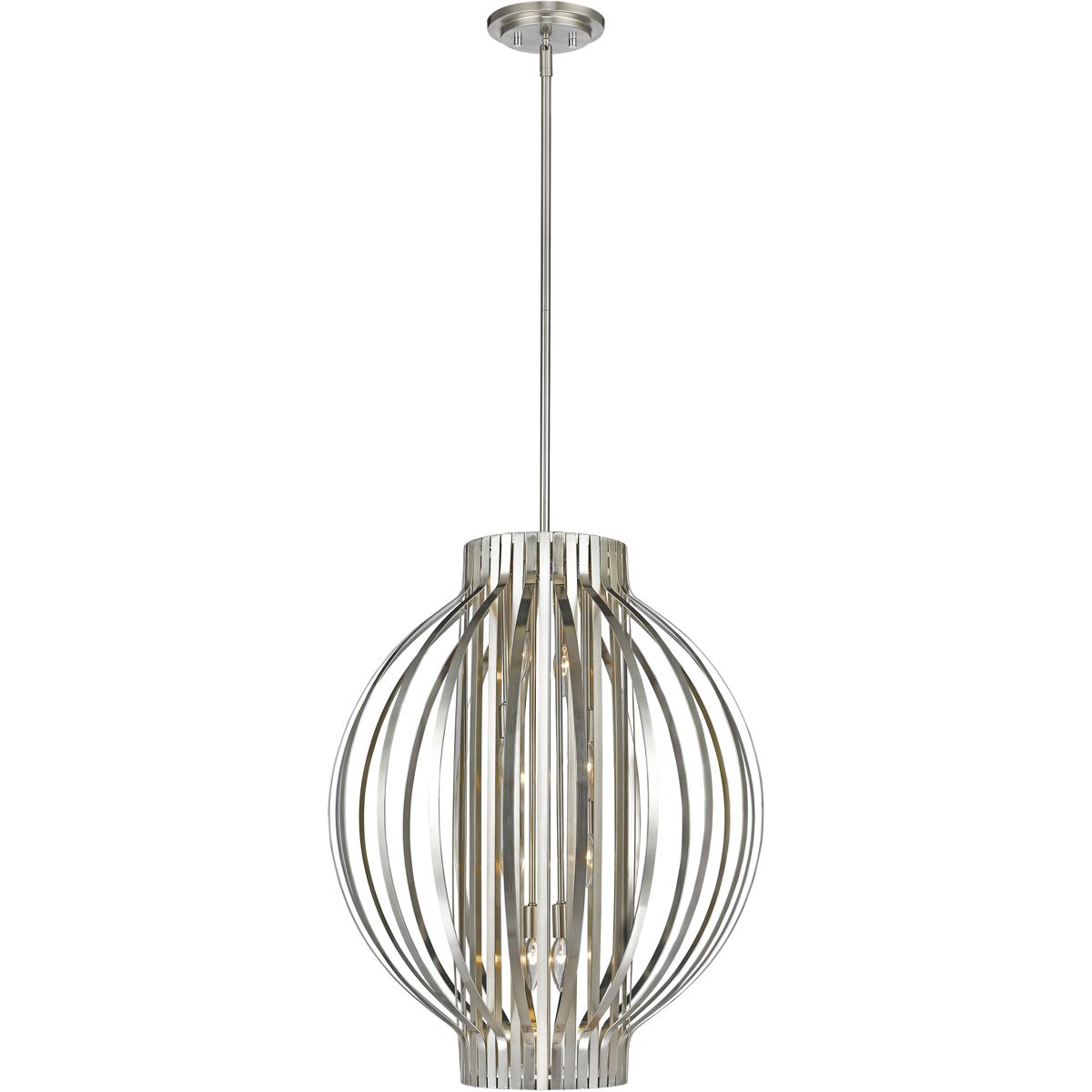 Z-Lite Moundou 30 Inch Pendant Light Moundou - 436-24BN - Modern Contemporary