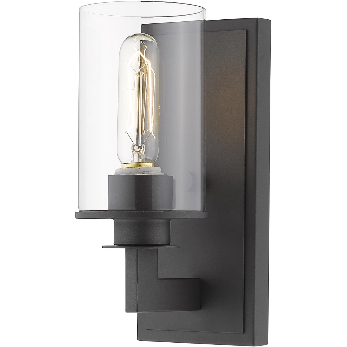 Z-Lite 462-1S-BRZ Savannah 1 Light 4.5 inch Bronze Wall Sconce Wall Light