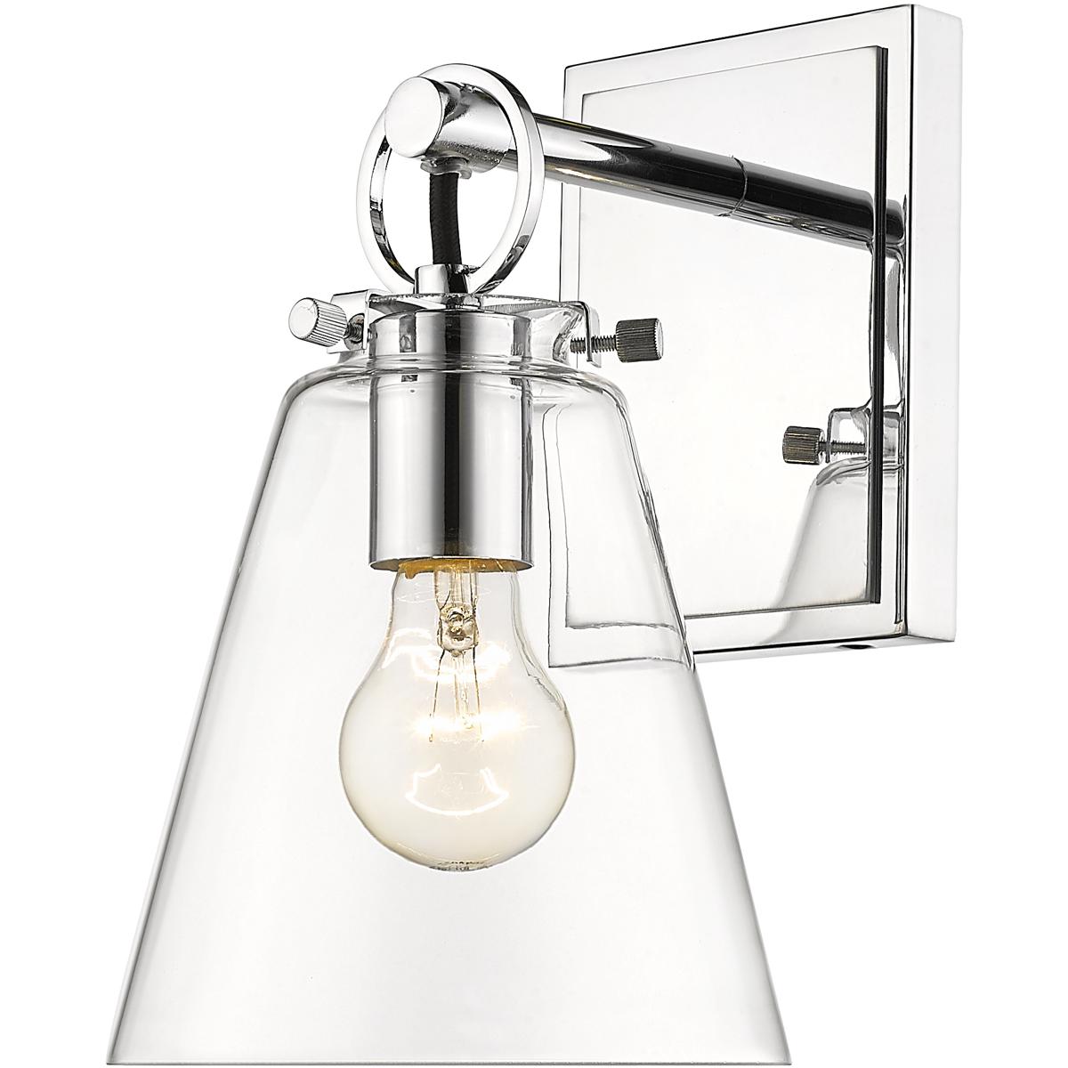 Z-Lite 483-1S-CH Harper 1 Light 6.5 inch Chrome Wall Sconce Wall Light