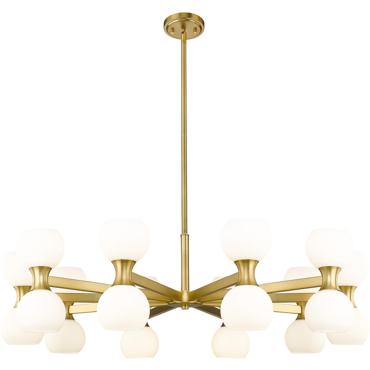Z-Lite 494-20MGLD Artemis 20 Light 42 inch Modern Gold Chandelier Ceiling Light