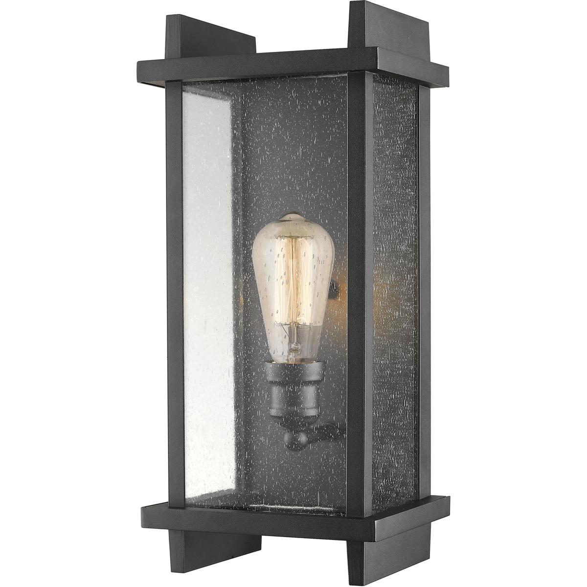 Z-Lite 565M-BK Fallow 1 Light 17.38 inch Black Outdoor Wall Light