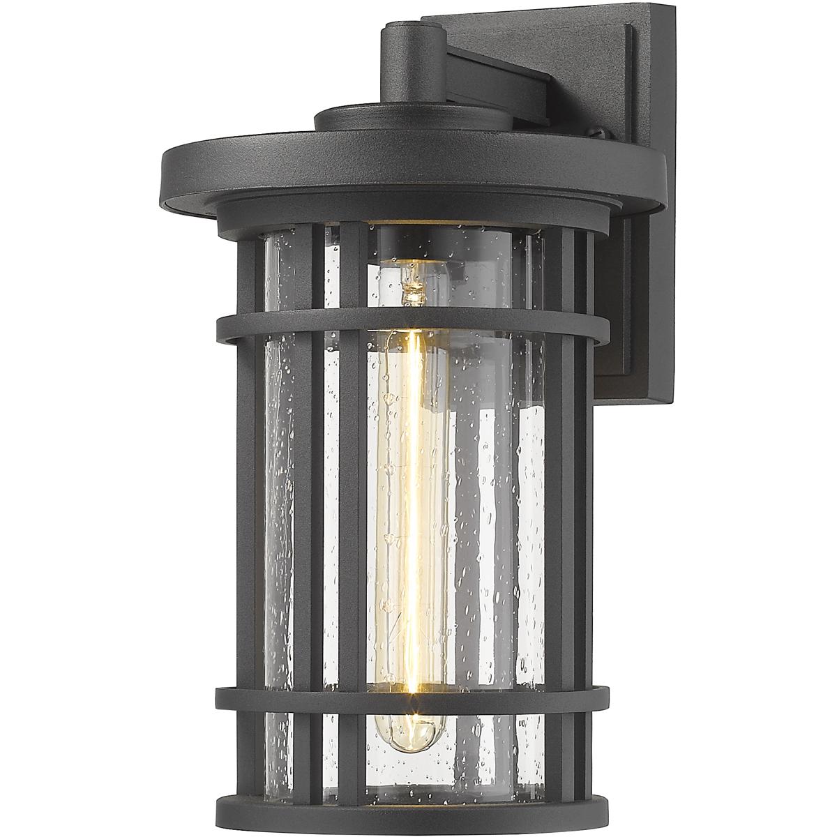 ZLite 570MBK Jordan 1 Light 135 inch Black Outdoor Wall Light