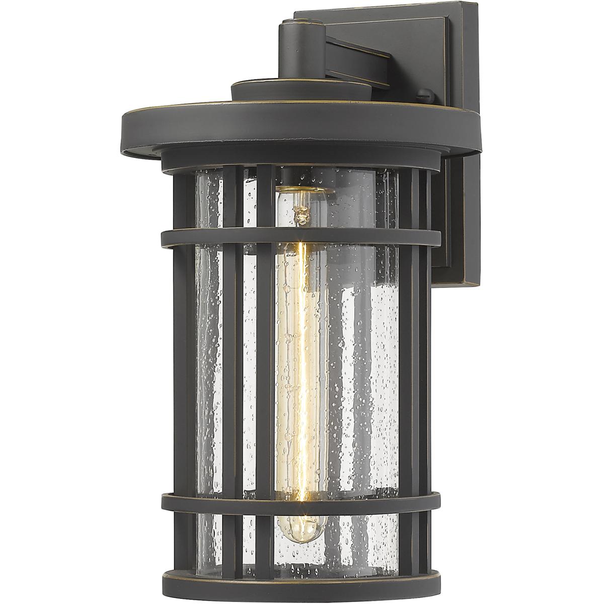 Z-Lite 570M-ORB Jordan 1 Light 13.5 inch Oil Rubbed Bronze Outdoor Wall Light