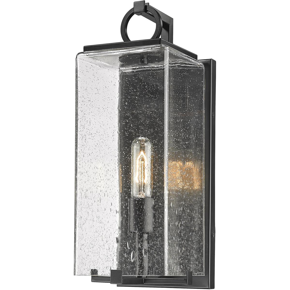 Z-Lite 592M-BK Sana 1 Light 18.5 inch Black Outdoor Wall Light