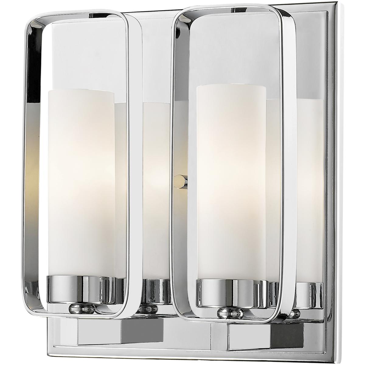 Z-Lite 6000-2S-CH Aideen 2 Light 9 inch Chrome Wall Sconce Wall Light