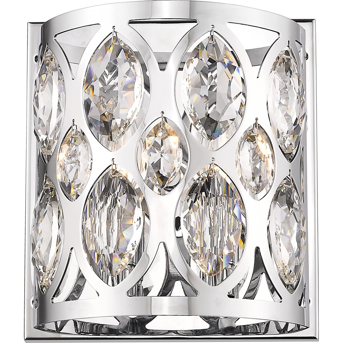 Z-Lite 6010-2S-CH Dealey 2 Light 8.5 inch Chrome Wall Sconce Wall Light
