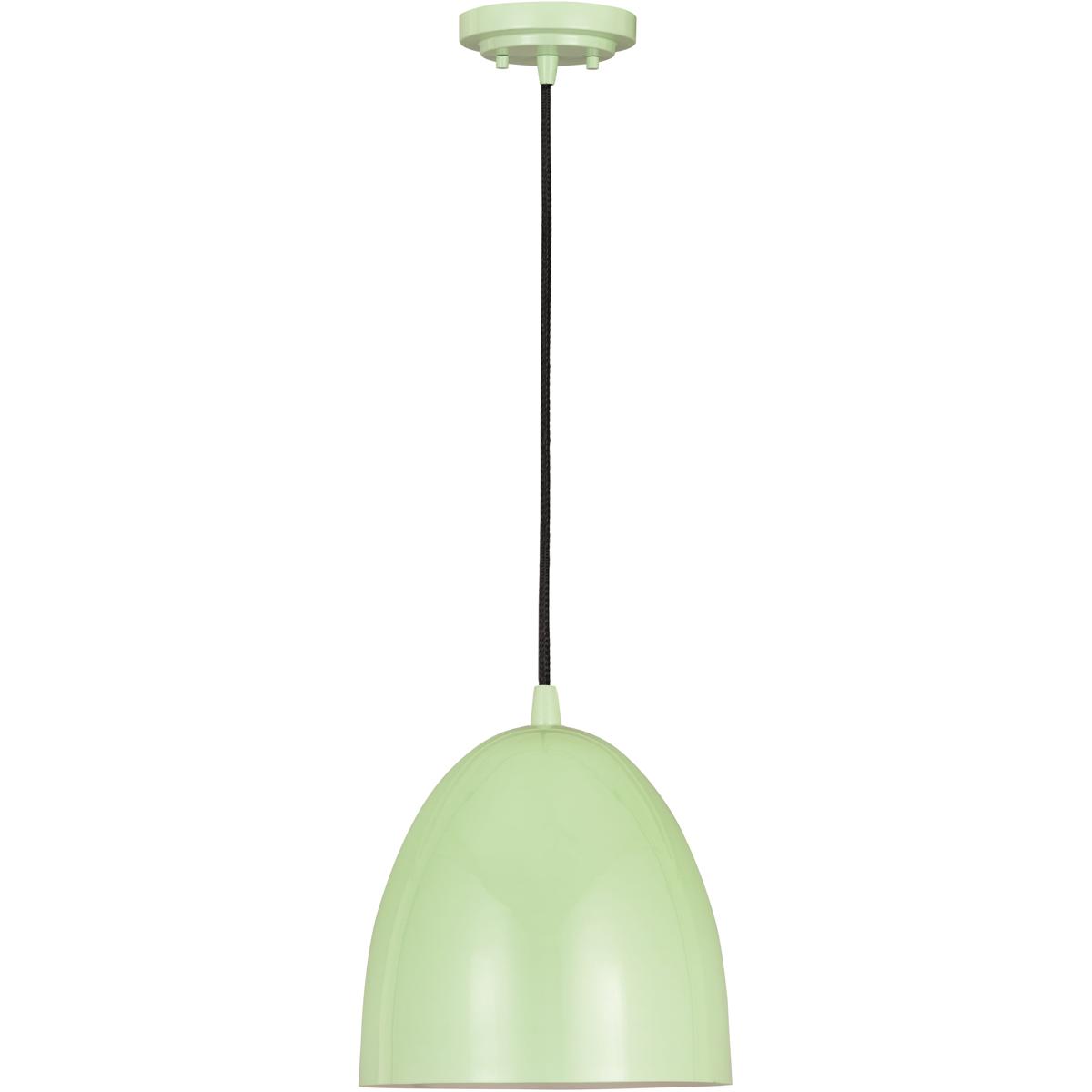 Z-Lite 6012P9-MIN Z-Studio 1 Light 9.5 inch Mint Pendant Ceiling Light