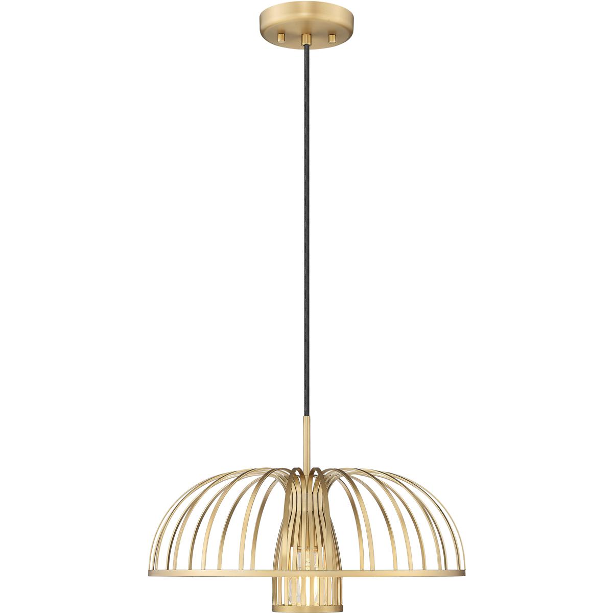 Z-Lite 623P16-MGLD Valencia 1 Light 16 inch Modern Gold Pendant Ceiling Light