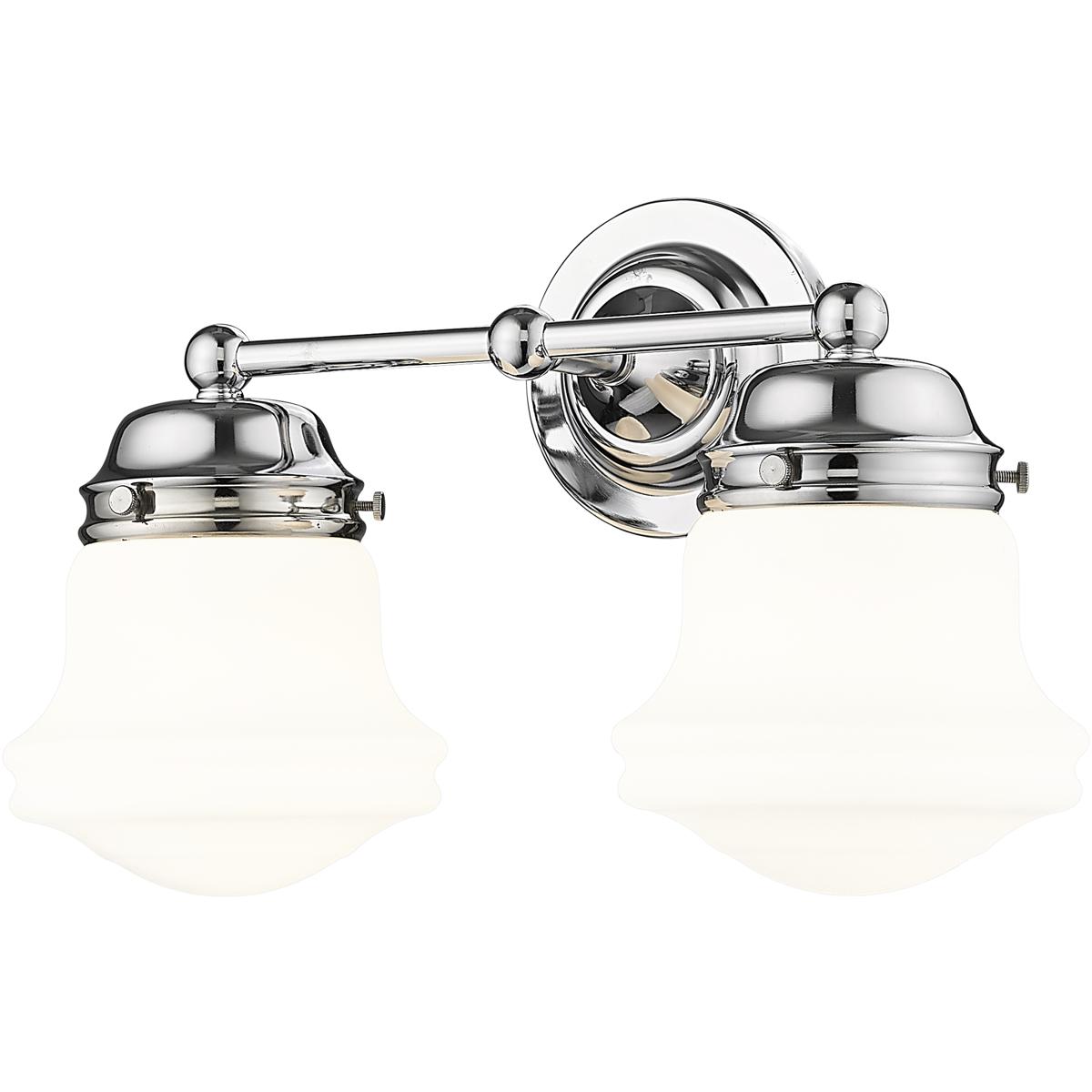Z-Lite 735-2V-CH Vaughn 2 Light 15.5 inch Chrome Vanity Wall Light