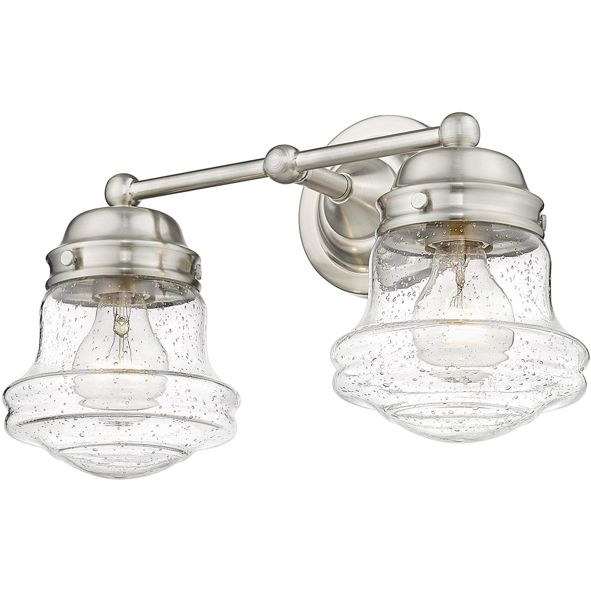 Z-Lite 736-2V-BN Vaughn 2 Light 15.5 inch Brushed Nickel Vanity Wall Light