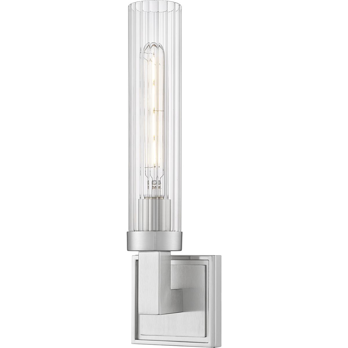 ZLite 7401SBN Beau Wall Sconce Wall Light in Brushed Nickel