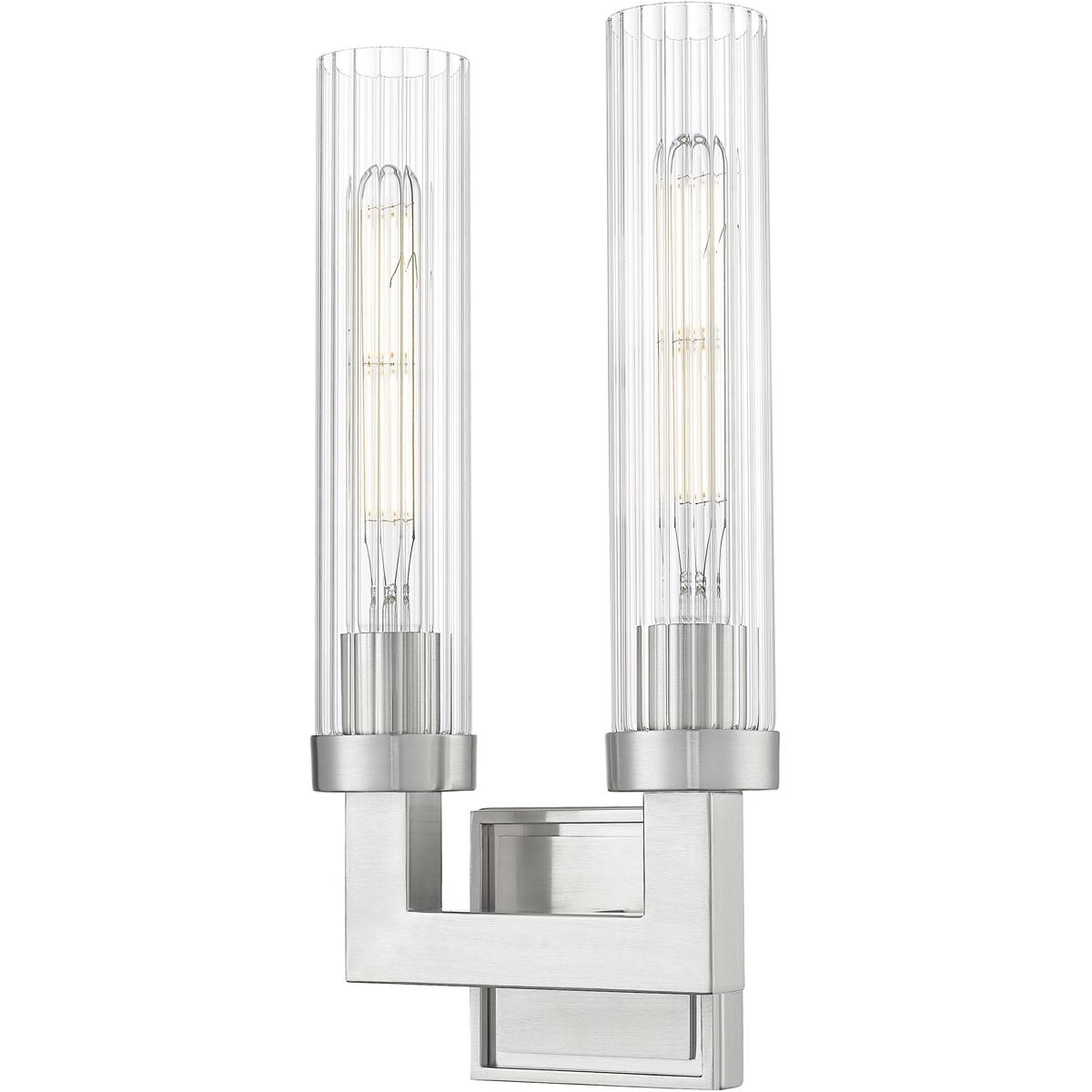 ZLite 7402SBN Beau Wall Sconce Wall Light in Brushed Nickel