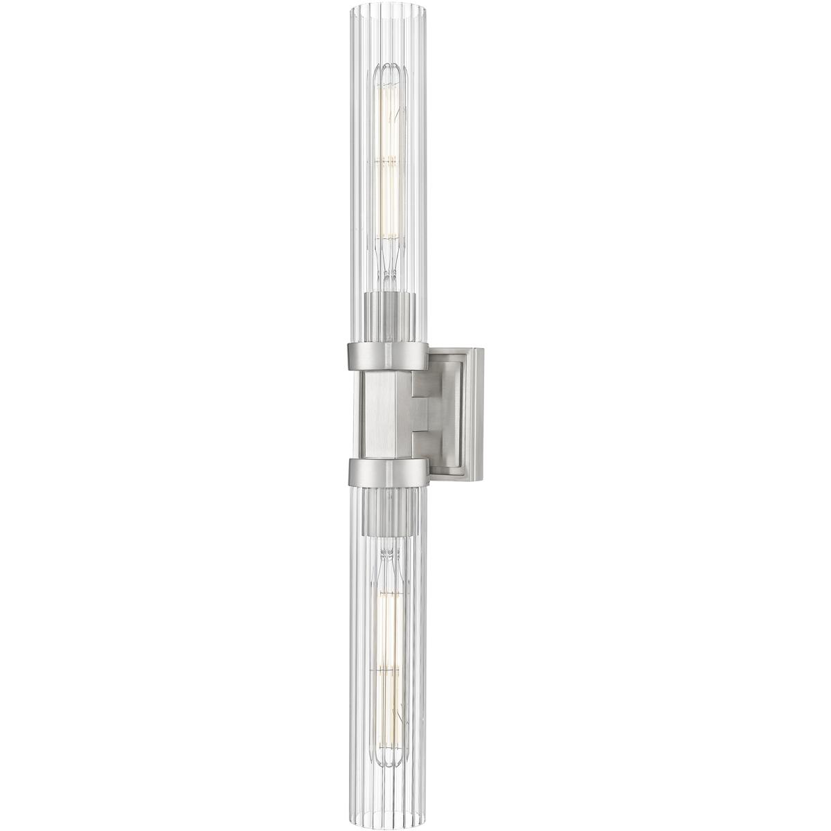 ZLite 7402WBN Beau Wall Sconce Wall Light in Brushed Nickel
