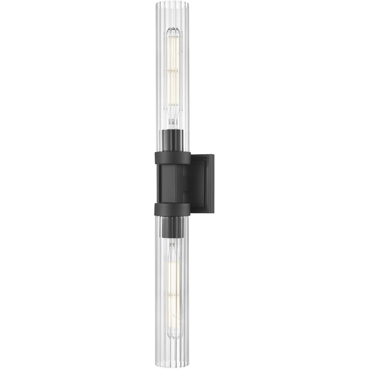 ZLite 7402WMB Beau Wall Sconce Wall Light in Matte Black